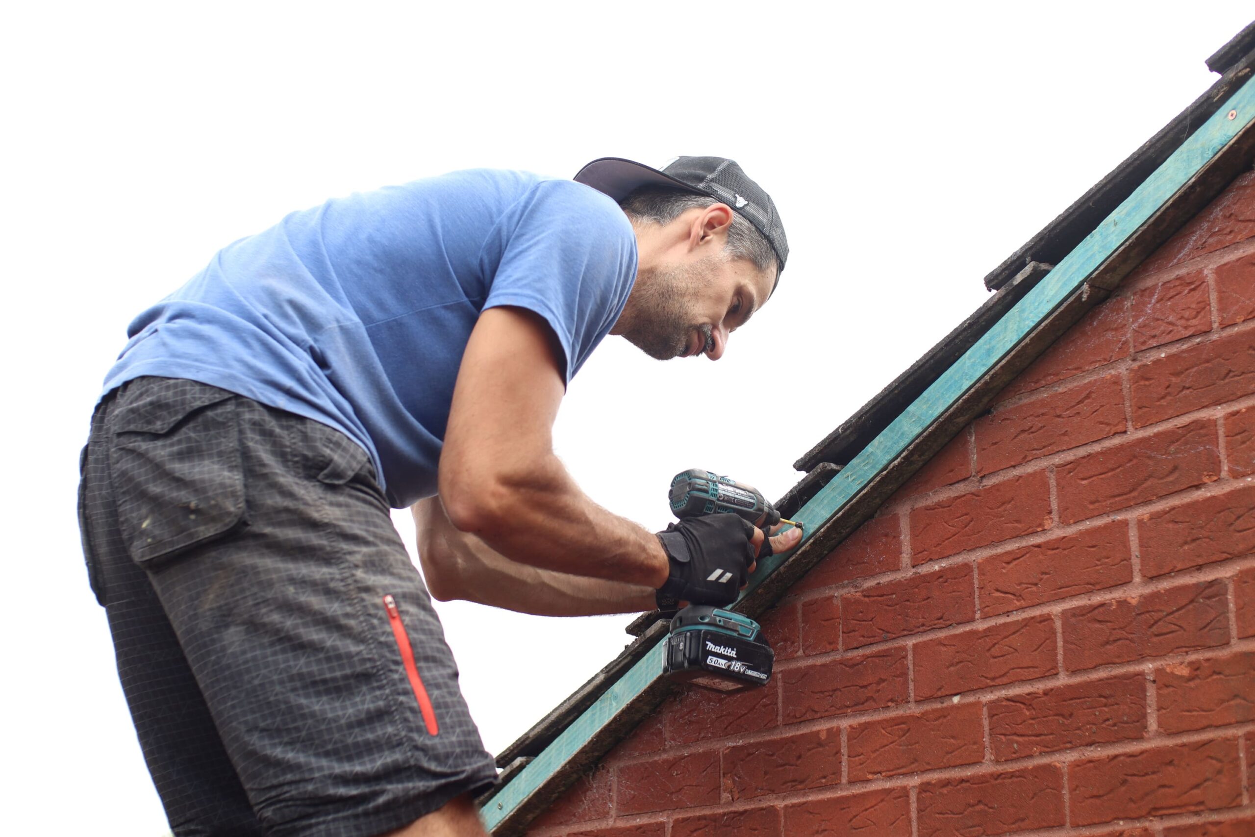 Verge Supported With Wood